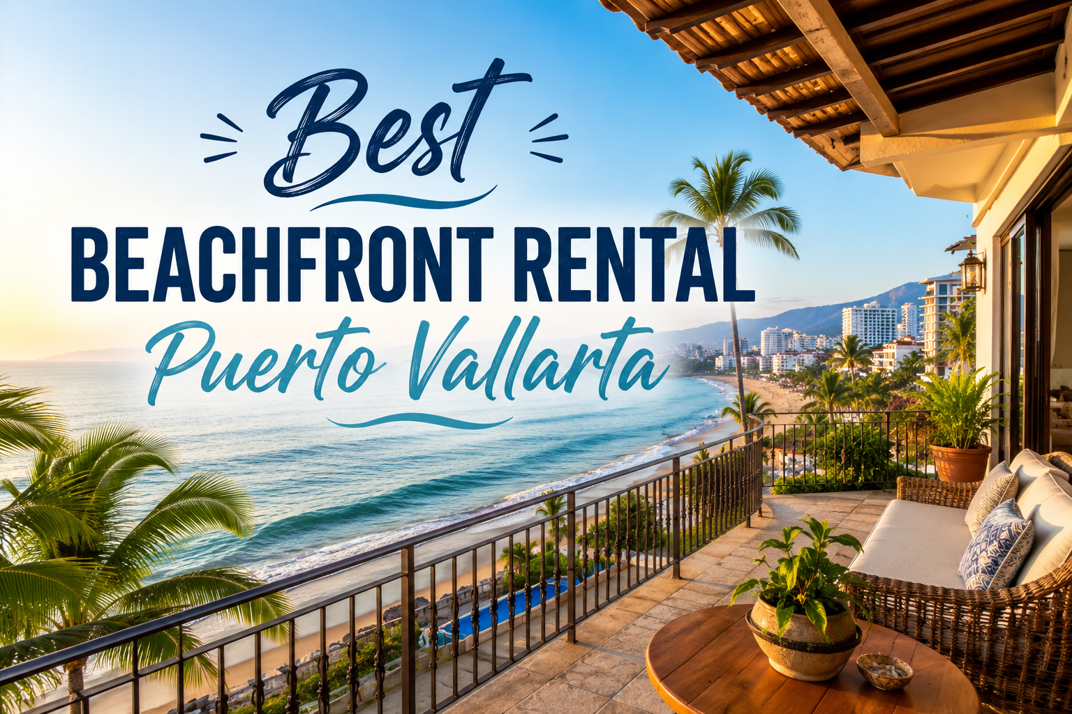 Best Beachfront Rental Puerto Vallarta | Oceanfront Stay
